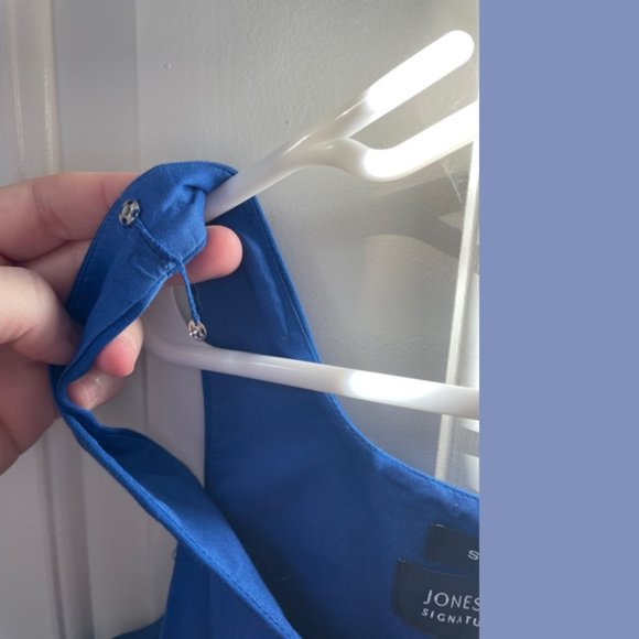 Jones New York Royal Blue Embroidered Sheath Dress - Picture 3 of 7